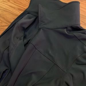 Charcoal gray Nike Dri-Fit Zip up jacket